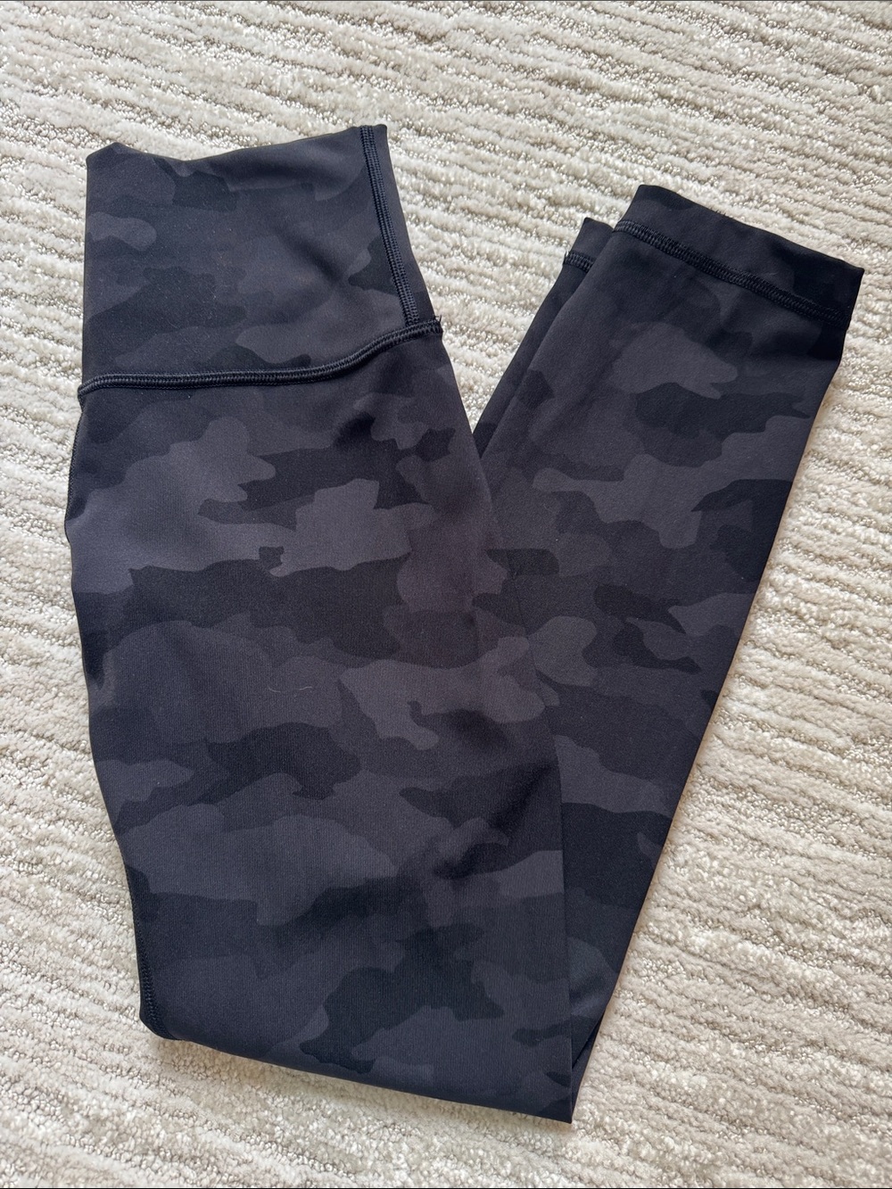Lululemon Black Camo crop